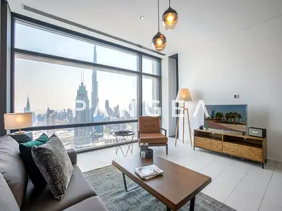 High Floor | Burj Khalifa View | Tenanted