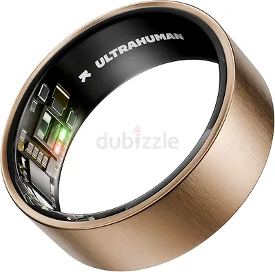 ULTRAHUMAN Ring AIR – Sleep and Fitness Tracker, Smart Ring for Men and Women (Size 8)