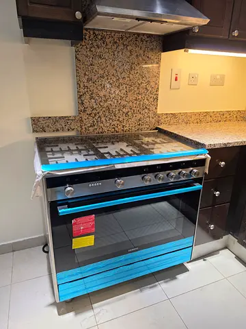 Siemens IQ700 Top Gas Oven Electric Cooker 90x60cm With Dual Fan