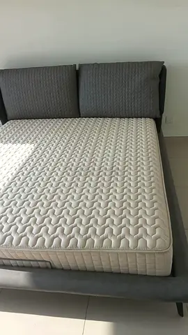 High Quality Al Huzaifa King Size Bed with High Quality mattress