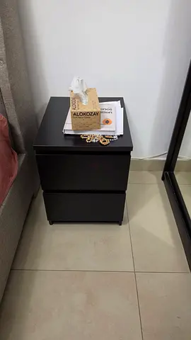 Ikea Malm 2 Bed Side Tables and Drawer Chest