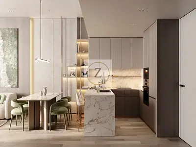 Modern 2BR Apartment | Cove Edition Residence 2 | Park & Skyline Views