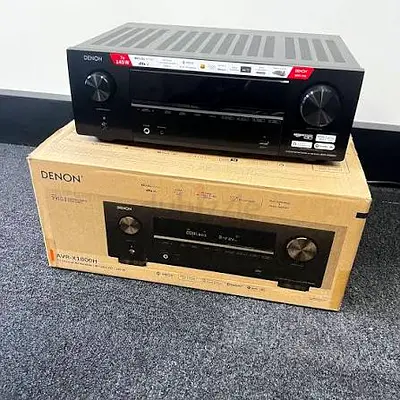 Denon AVR-X1800H 7.2 Channel 8K AV Receiver Dolby Atmos HEOS 220V box pack