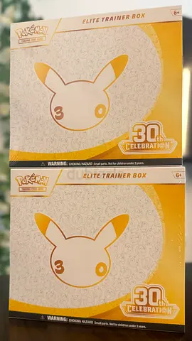 Pokémon 30th Celebration Elite Trainer Box - Sealed