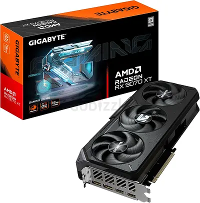 Gigabyte Graphics Card Radeon RX 9070 XT GAMING OC 16G