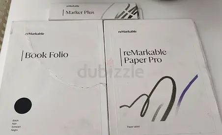 Remarkable Paper Pro With Book Folio And Marker Plus Brand New