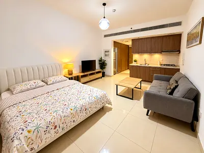 Fully Furnished Studio || Gated Community | Gym, Swimming Pool & Covered Basement Parking