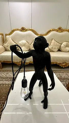 THE MONKEY LAMP BLACK - STANDING VERSION
