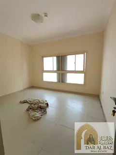Two-bedroom apartment with a living room available for annual rent in Al Butina, Sharjah. Located in