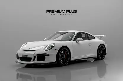 2014 Porsche 911 GT3 (991.1), Porsche Warranty, Service History, GCC Specs, Carbon Fiber Interior