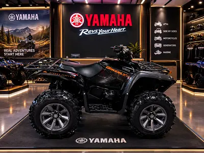Yamaha Grizzly 700 موديل 2022 | 209 كم / فقط | 70 ساعة | ونش | شبه زيرو