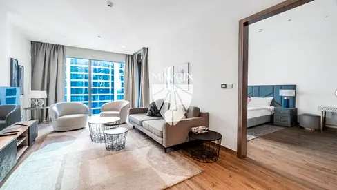 High Floor| 1BR Fully Furnished | Ready To Move In