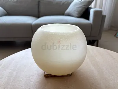 Outdoor White Spherical Candle