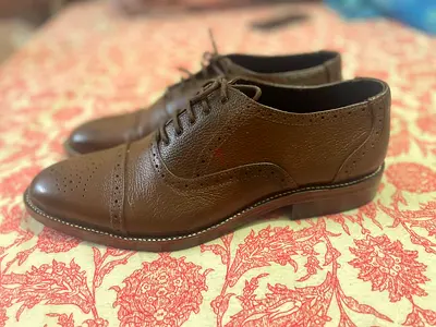 Brown Leather Men’s Dress Shoes