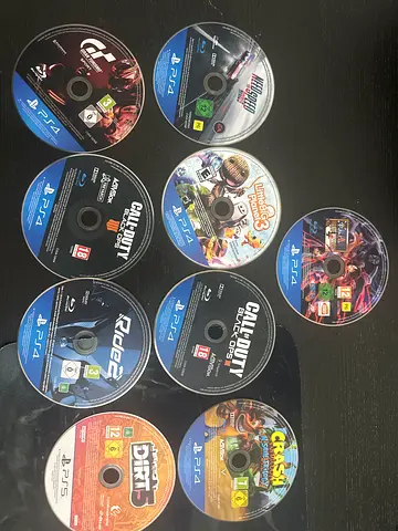 PS4+5 physical copy games