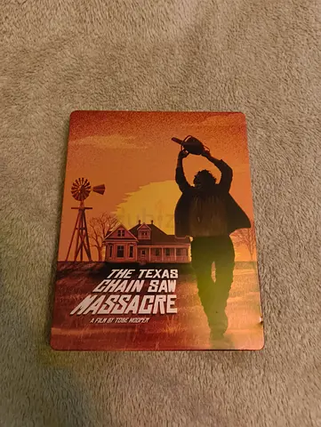 The Texas chainsaw massacre Blu ray steelbook