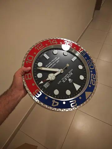 Wall clock Rolex