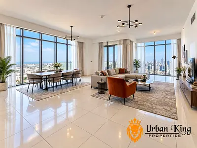 Fully Furnished 3BR | Panoramic Burj Khalifa Views | Premium Amenities