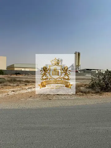 For Sale in Sharjah Al Sajaa Corner Plot Area: 35,860 sq ft Corner plot on two streets Building permit for a factory