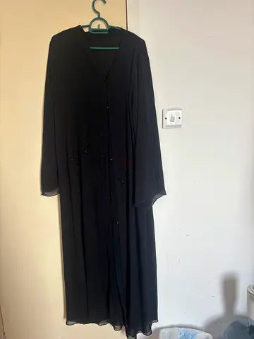 Black long abaya / modest dress - good condition