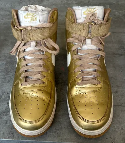NikeLab Air Force 1 High 'Metallic Gold'