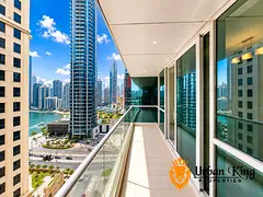 ICONIC WATERFRONT LIVING | SPACIOUS 2BR | PANORAMIC SEA & MARINA VIEWS I JBR