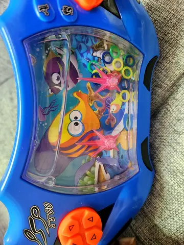 Handheld Water Ring Toss Game - Blue