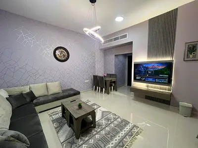 1BHK furnished apartment in Ajman | Real photos from our units | Elegant furniture | Bills & internet included | Similar units subject to availability