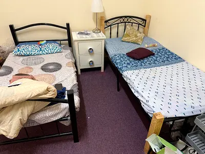 Bed with Mattress
