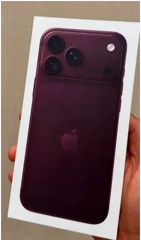 Iphone 18 Pro Max 256gb Burgundy