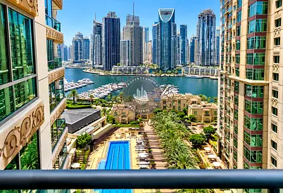 Marina View | unfurnished 2 BR | Mid Floor