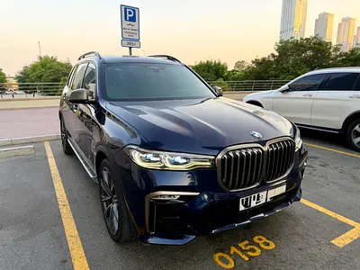 2020 BMW X7 M50i M Sport GCC Specs/AGMC service pack till 2027/Top Model/Full PPF