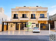 For rent : Brand-new townhouse in Al Yasmeen Ajman ( 2 floors + rooftop ) near Al Hamidiya Park and