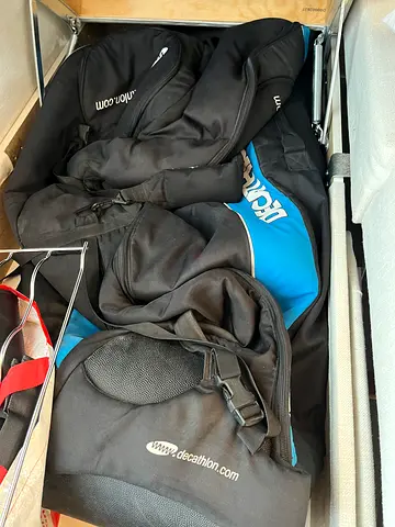 Decathlon Bike bag with wheels