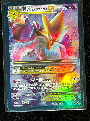Mega Alakazam-EX Holo Pokémon Card (Single Card)