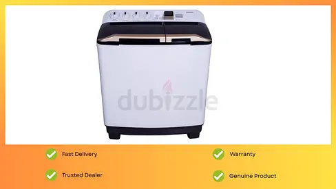 Toshiba 12 KG Washing Machine Top Load Semi-Automatic Washing Machine 1 Year Warranty