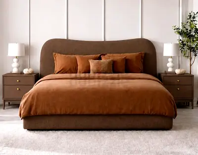 Brand new Luxury velvet King size Family bed including Mattress Available