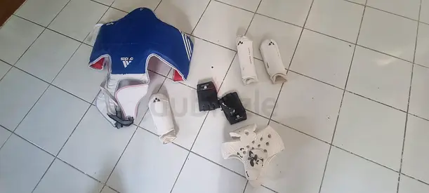 Junior martial arts / taekwondo protection pads