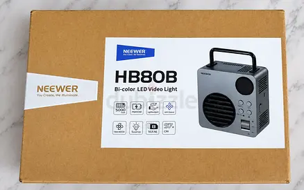 NEEWER HB80B 80W Bi-Color rechargeable LED Video Light