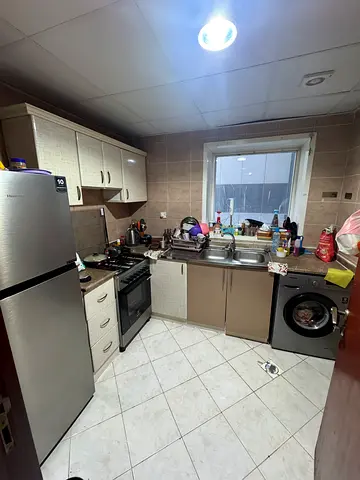 1 BHK fully furnished apartment is ready to rent on monthly basis in Nahda Sharjah Border area.