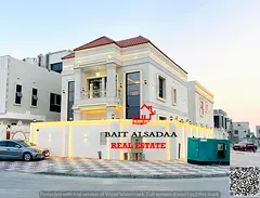 Classic Corner Villa for Sale in Al Helio 2 – Ajman | Prime corner location next to Safeer Mall; r