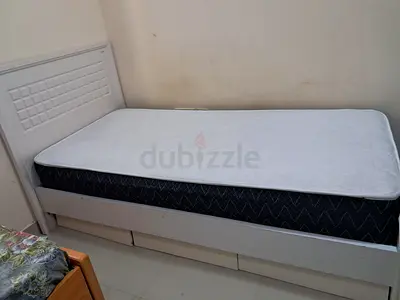 Single bed with mattress for sale