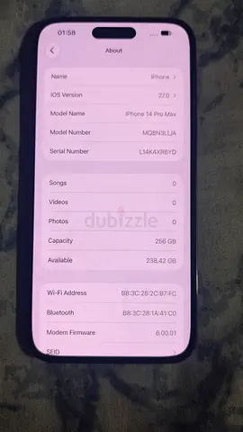 iPhone 14 Pro Max 256GB - Good Condition A+