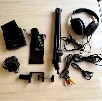 Sennheiser hd600 + Topping D10 DAC + JDS Labs Atom AMP + Sennheiser Profile Microphone w/ Stand