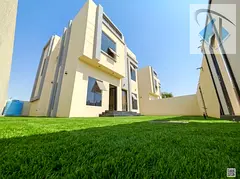 Villa for sale with a spacious backyard, located behind the service area.