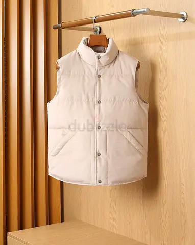 Loro Piana Beige Puffer Vest (SUPER MASTER QUALITY)