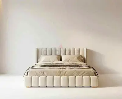 Brand New Luxury Cotton fabric king Bed including Medical Mattress Available