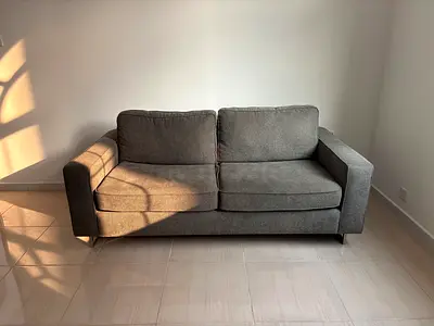 Sofa Bed - Dark Grey - Good condition - Pan Home spellsit