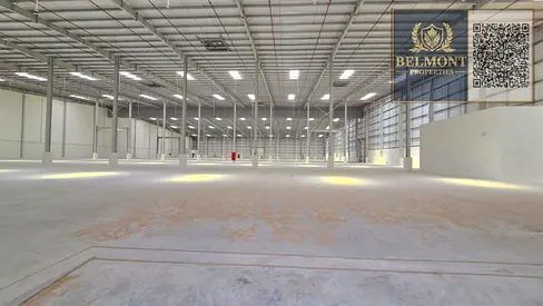 GROUND FLOOR WAREHOUSE FOR RENT IN UMM AL QUWAIN | 55,220 SQ. FT. | BASIC ELECTRICITY WITH EXTENDABLE CAPACITY | AED 30/SQ. FT. | ANNUAL RENT AED 1,65
