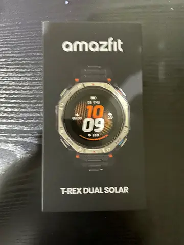Amazfit T-Rex Dual Solar Smart Watch, 51mm